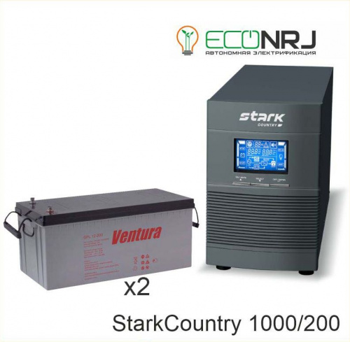 Stark Country 1000 Online, 16А + Ventura GPL 12-200 фото 2