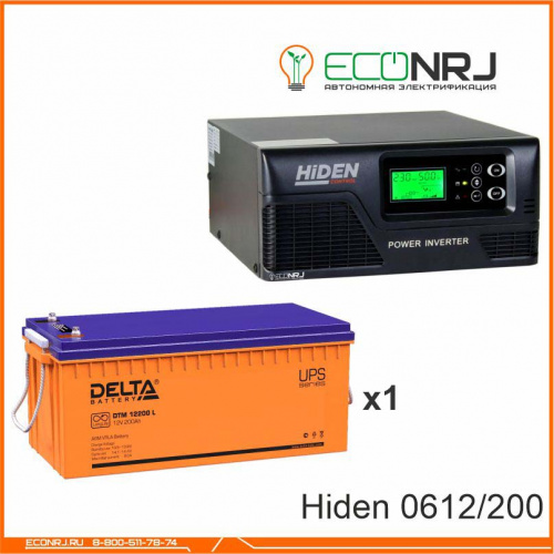 ИБП Hiden Control HPS20-0612 + Delta DTM 12200 L фото 3