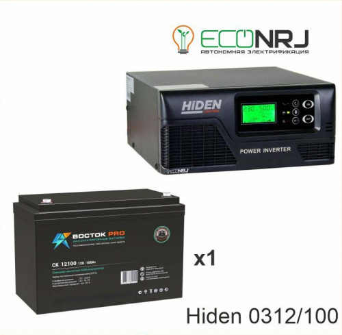 ИБП Hiden Control HPS20-0312 + ВОСТОК PRO СК-12100 фото 2