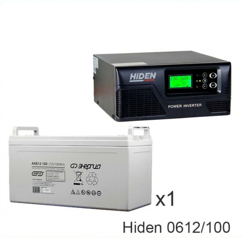 ИБП Hiden Control HPS20-0612 + Энергия АКБ 12–100