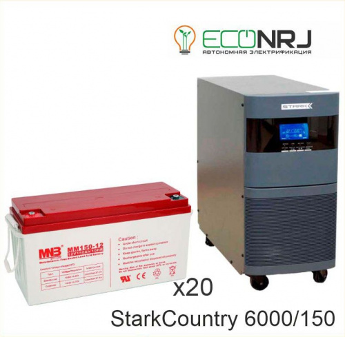 Stark Country 6000 Online, 12А + MNB MМ150-12 фото 2