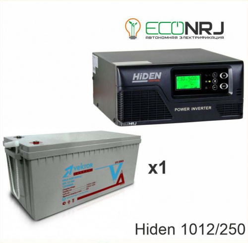 ИБП Hiden Control HPS20-1012 + Vektor GL 12-250 фото 2