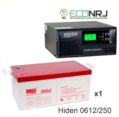 ИБП Hiden Control HPS20-0612 + MNB MМ250-12 фото 2