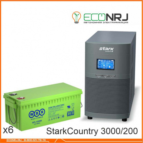 Stark Country 3000 Online, 12А + WBR GPL122000 фото 3