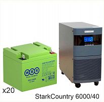 Stark Country 6000 Online, 12А + WBR GPL12400