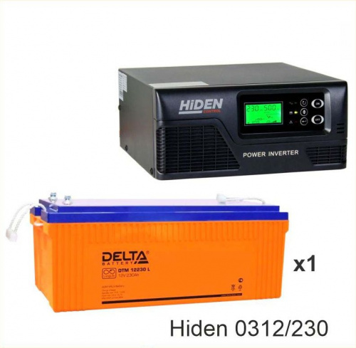 ИБП Hiden Control HPS20-0312 + Delta DTM 12230 L