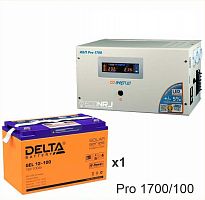 Энергия PRO-1700 + Аккумуляторная батарея Delta GEL 12-100