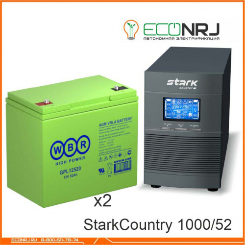 Stark Country 1000 Online, 16А + WBR GPL12520 фото 3