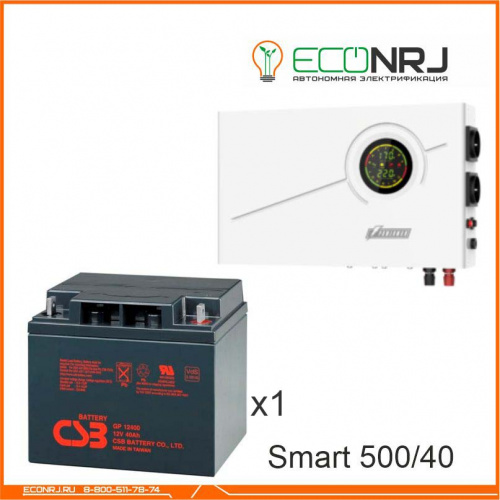 ИБП Powerman Smart 500 INV + CSB GP12400 фото 3