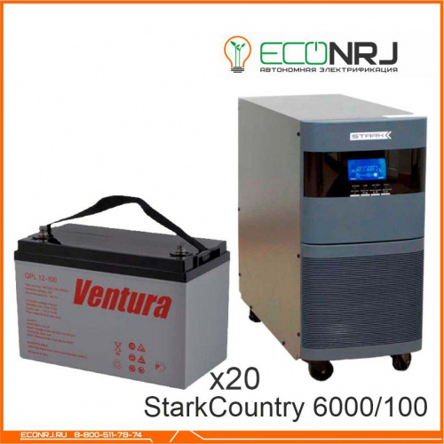 Stark Country 6000 Online, 12А + Ventura GPL 12-100 фото 3