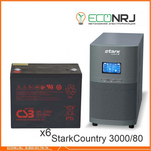 Stark Country 3000 Online, 12А + CSB GPL12800 фото 3