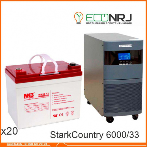 Stark Country 6000 Online, 12А + MNB MМ33-12 фото 3