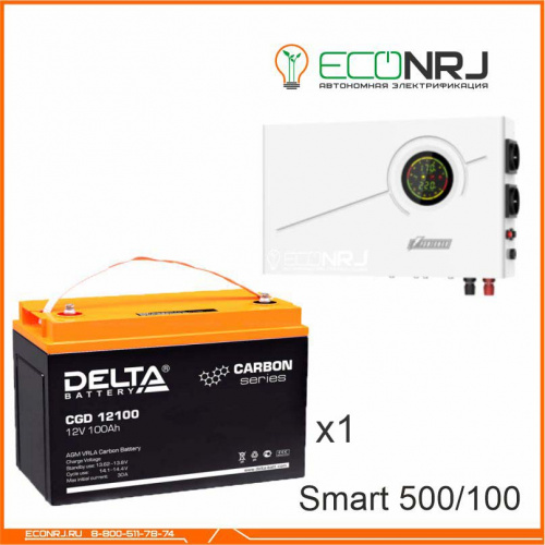 ИБП Powerman Smart 500 INV + Delta CGD 12100 фото 3