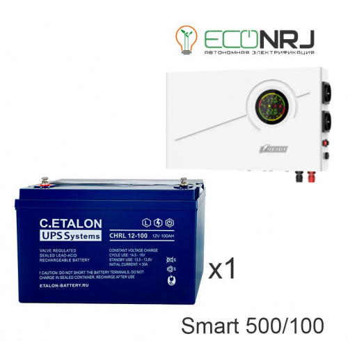 ИБП Powerman Smart 500 INV + ETALON CHRL 12-100 фото 3