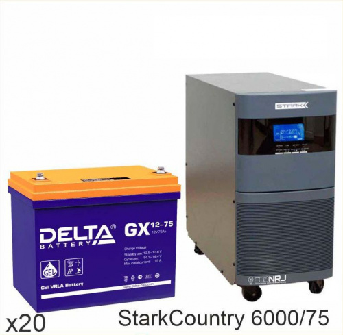 Stark Country 6000 Online, 12А + Delta GX 12-75