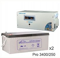 Энергия PRO-3400 + Аккумуляторная батарея LEOCH DJM12250