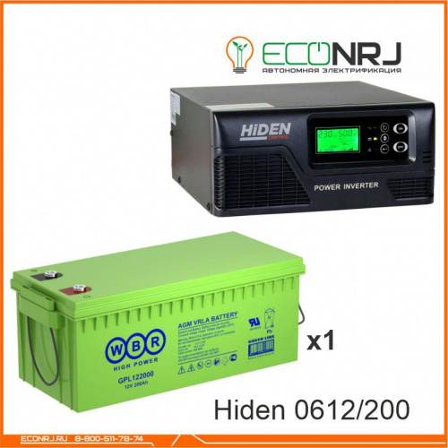 ИБП Hiden Control HPS20-0612 + WBR GPL122000 фото 3