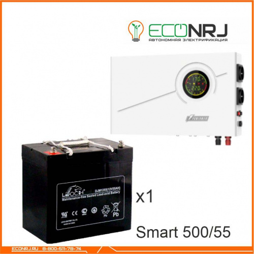 ИБП Powerman Smart 500 INV + LEOCH DJM1255 фото 3