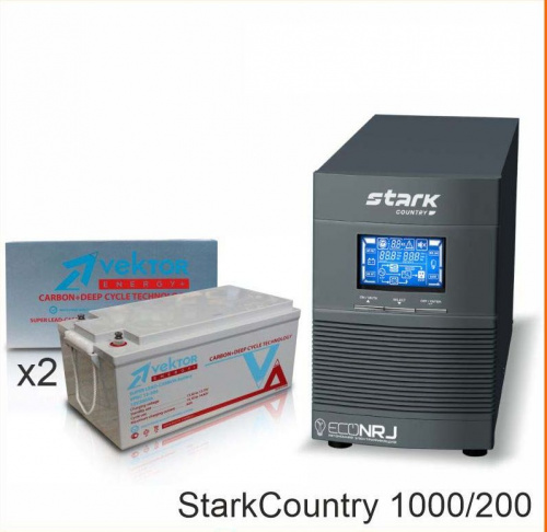 Stark Country 1000 Online, 16А + Vektor VPbC 12-200