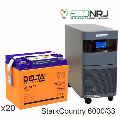 Stark Country 6000 Online, 12А + Delta GEL 12-33 фото 2