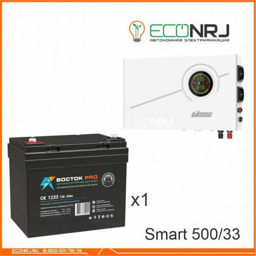 ИБП Powerman Smart 500 INV + ВОСТОК PRO СК-1233 фото 3