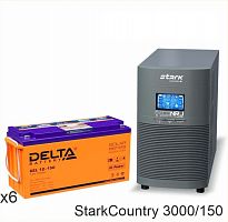 Stark Country 3000 Online, 12А + Delta GEL 12-150