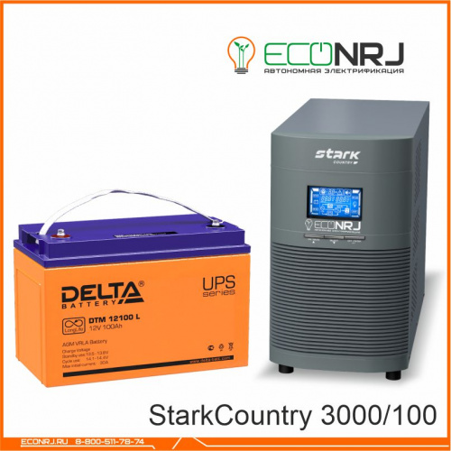 Stark Country 3000 Online, 12А + Delta DTM 12100 L фото 3