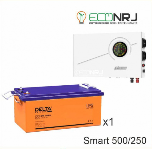 ИБП Powerman Smart 500 INV + Delta DTM 12250 L фото 2