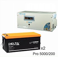 Энергия PRO-5000 + Аккумуляторная батарея Delta CGD 12200