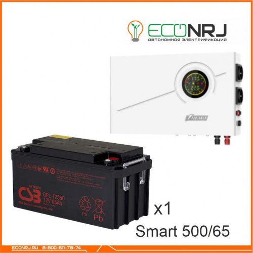 ИБП Powerman Smart 500 INV + CSB GPL12650 фото 3