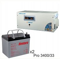 Энергия PRO-3400 + Аккумуляторная батарея Ventura GPL 12-33