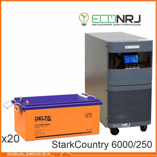 Stark Country 6000 Online, 12А + Delta DTM 12250 L фото 3