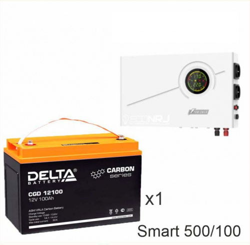 ИБП Powerman Smart 500 INV + Delta CGD 12100