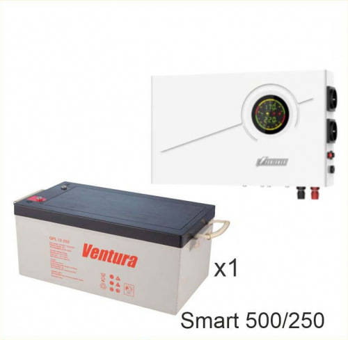 ИБП Powerman Smart 500 INV + Ventura GPL 12-250