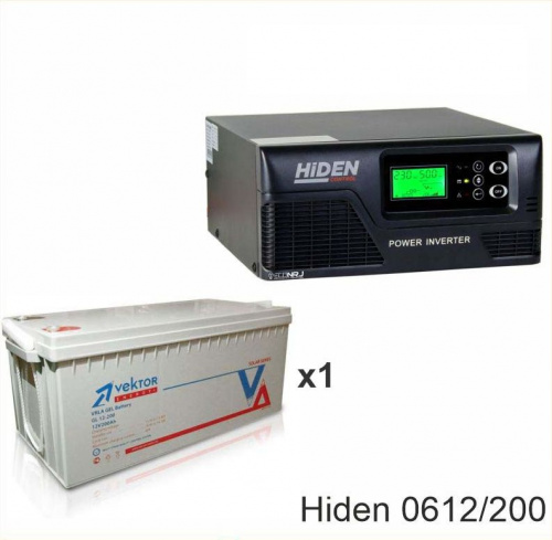 ИБП Hiden Control HPS20-0612 + Vektor GL 12-200