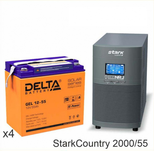 Stark Country 2000 Online, 16А + Delta GEL 12-55