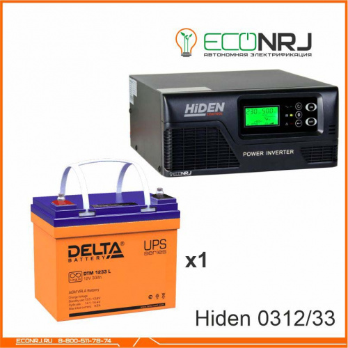 ИБП Hiden Control HPS20-0312 + Delta DTM 1233 L фото 2