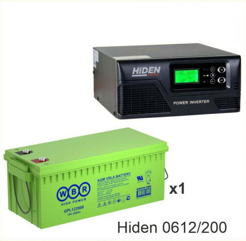 ИБП Hiden Control HPS20-0612 + WBR GPL122000