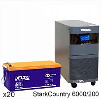Stark Country 6000 Online, 12А + Delta GX 12-200