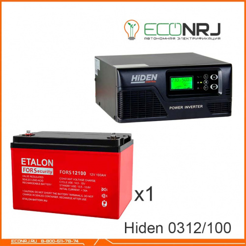 ИБП Hiden Control HPS20-0312 + ETALON FORS 12100 фото 2