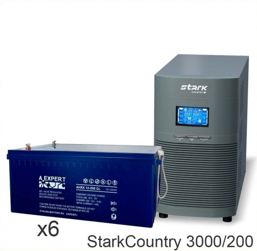 Stark Country 3000 Online, 12А + ETALON AHRX 12-200 GL