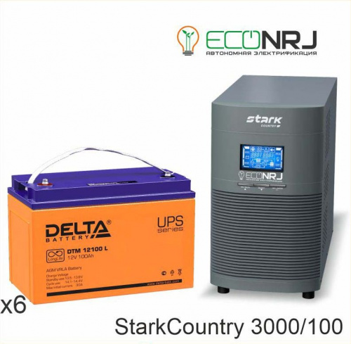 Stark Country 3000 Online, 12А + Delta DTM 12100 L фото 2