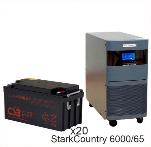 Stark Country 6000 Online, 12А + CSB GPL12650