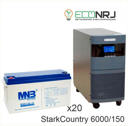 Stark Country 6000 Online, 12А + MNB MNG150-12 фото 2