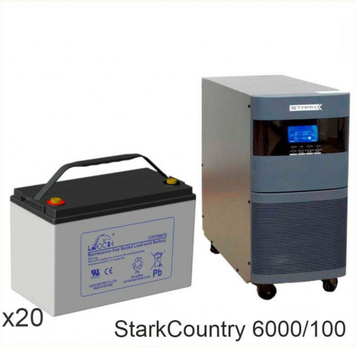 Stark Country 6000 Online, 12А + LEOCH DJM12100