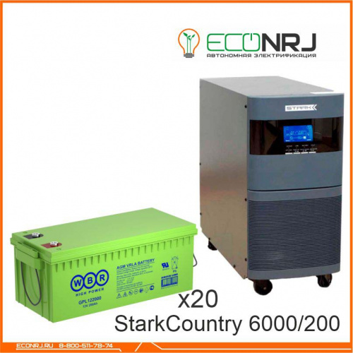 Stark Country 6000 Online, 12А + WBR GPL122000 фото 3