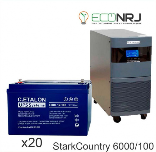 Stark Country 6000 Online, 12А + ETALON CHRL 12-100 фото 3