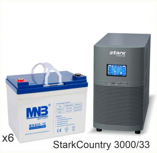 Stark Country 3000 Online, 12А + MNB MNG33-12