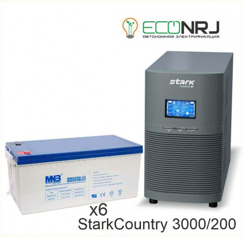 Stark Country 3000 Online, 12А + MNB MNG200-12 фото 2