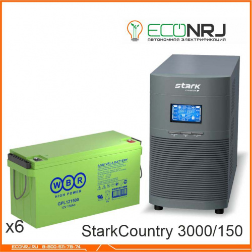 Stark Country 3000 Online, 12А + WBR GPL121500 фото 3